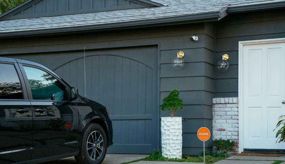 Vivint home security camera in Rochester